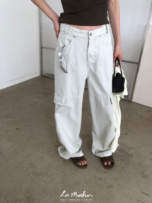 姐姐感鬆弛工作褲